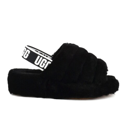 Sandalias UGG Fluff Negro