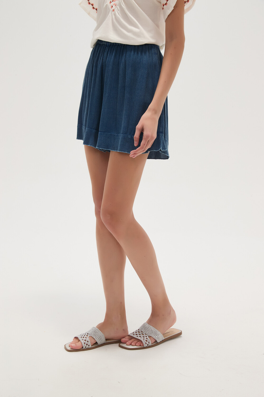 Short Jothi Azul Piedra