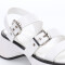 Sandalias de Mujer Miss Carol Sandalia BITOLA con hebillas Blanco