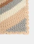 Vinchas Textiles Tejida Vincha Tejido Rayas - Combinacion Tricolor