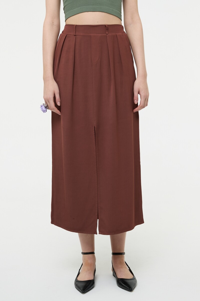 FALDA MAXI Canela