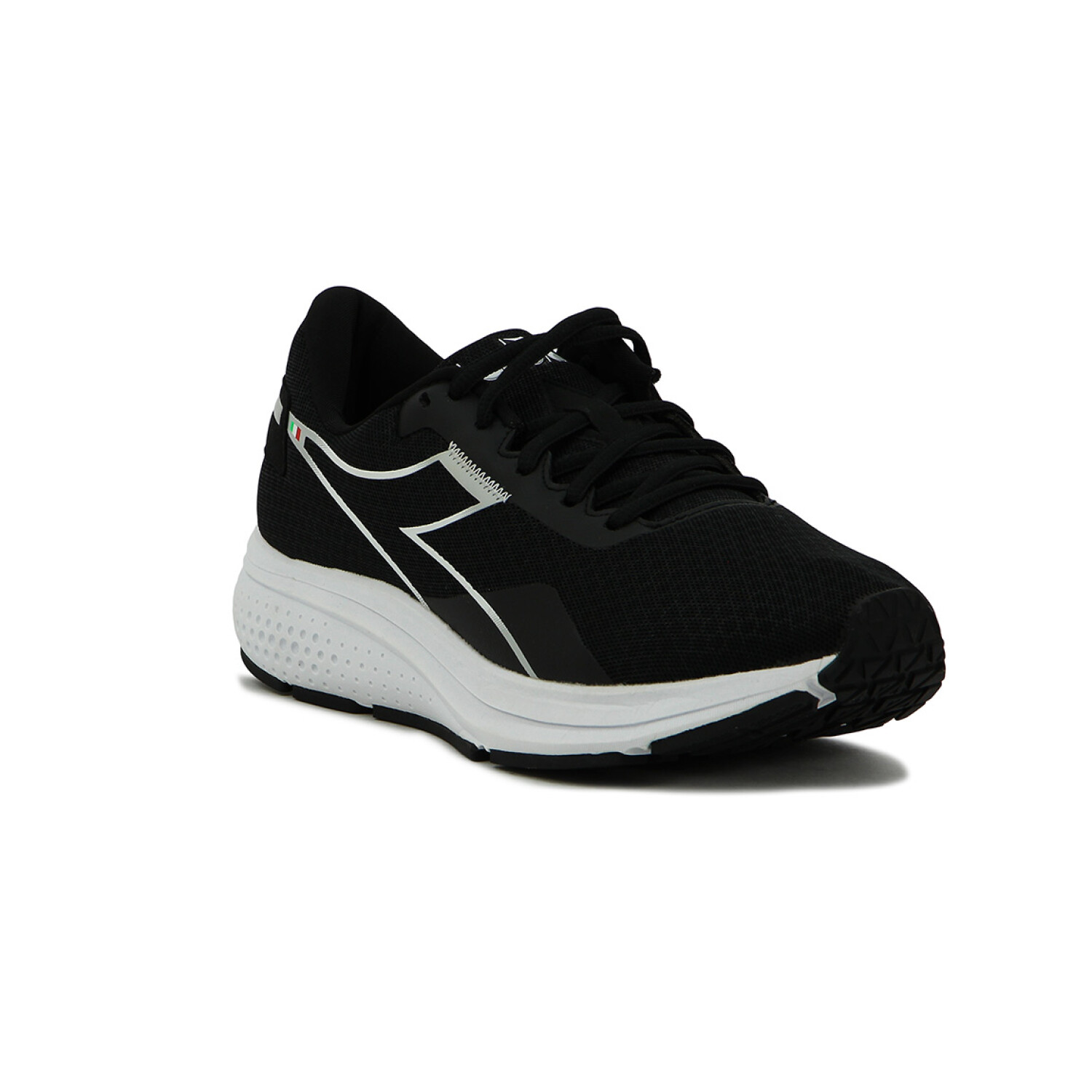 Diadora Champion Running Hombre Active Passo 2 Negro blanco Macri