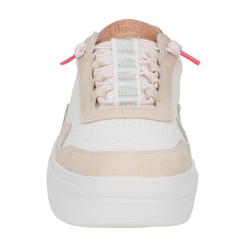 Zapatillas Hudson Lift Sport Shimmer Mujer Whisper Pink/white/rose Gold