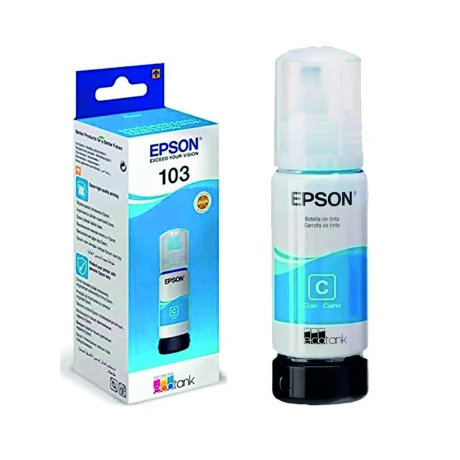 Botella Tinta Epson 103 Ecotank Cyan 001
