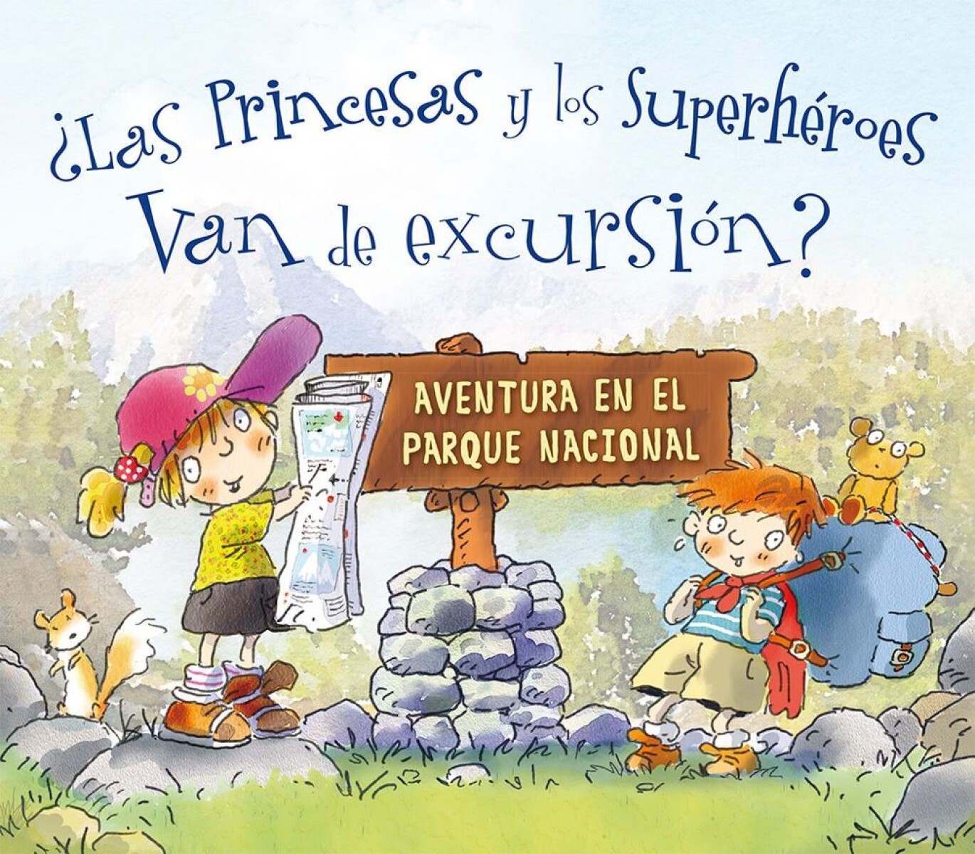 ¿las Princesas Y Los Superhéroes Van De Excursión? 