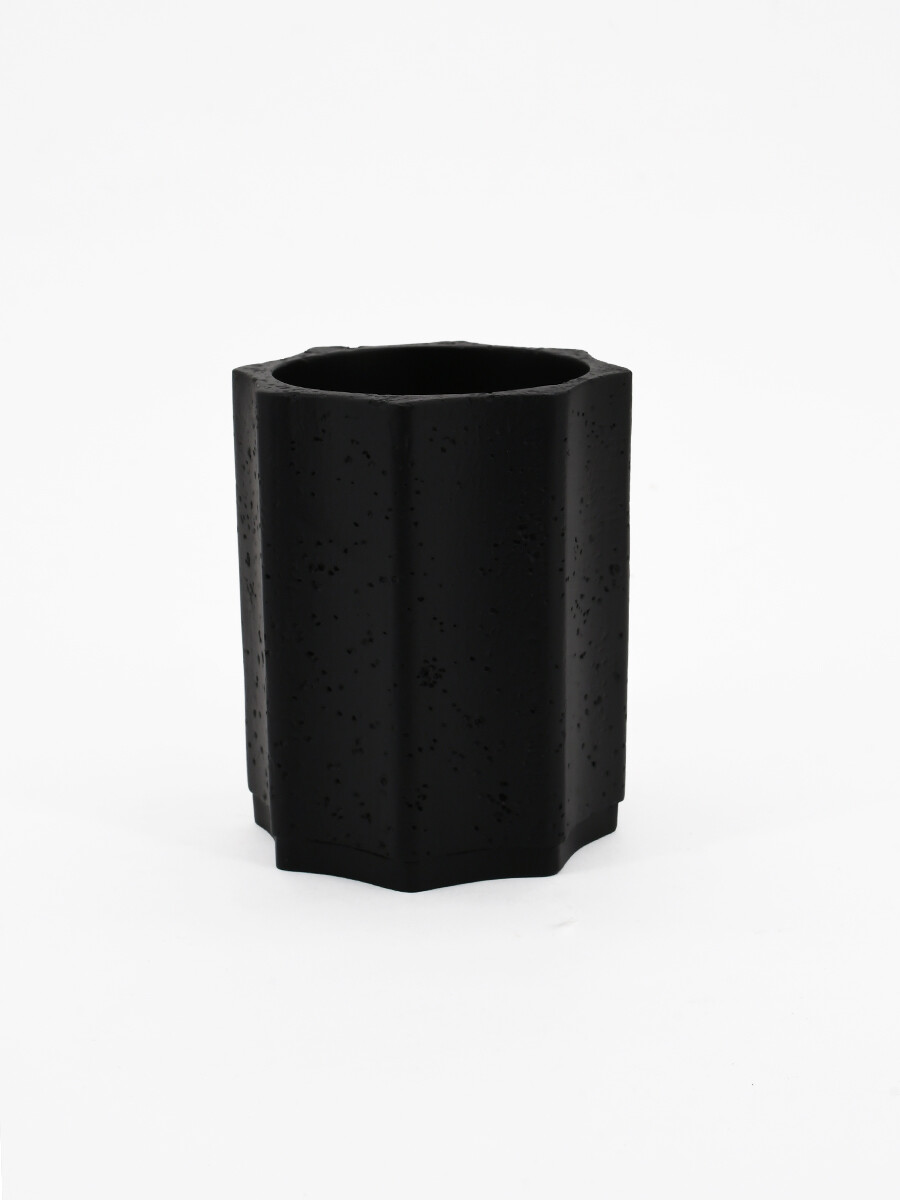 PORTA CEPILLO LISSE - NEGRO 