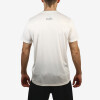 Diadora Hombre T-Shirt Deportivo Chest Stripe Dry Fit Blanco