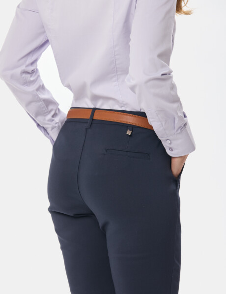 PANTALÓN CLÁSICO Marino