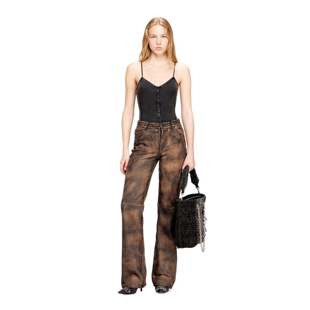 Tops Urbano Para Mujer T-Ley Tank Top Gris Oscuro