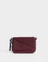 Bandoleras Bandolera Con Charm Burgundy - Rojo Vino