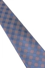 Corbata con pañuelo 8 cm FANCY NAVY