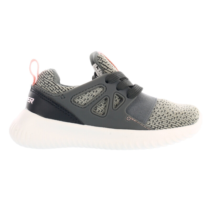 Championes Infantiles Topper Mamba Kids Gris - Rosa