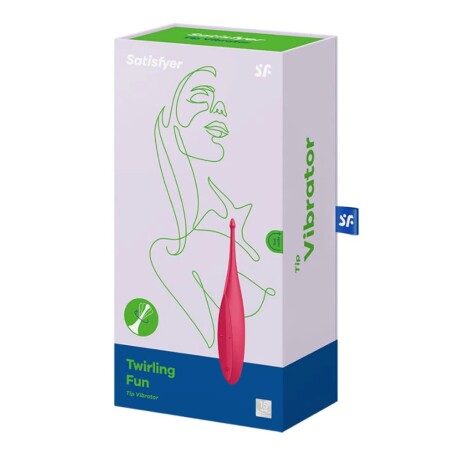Satisfyer Twirling Fun Punta Vibradora Rojo