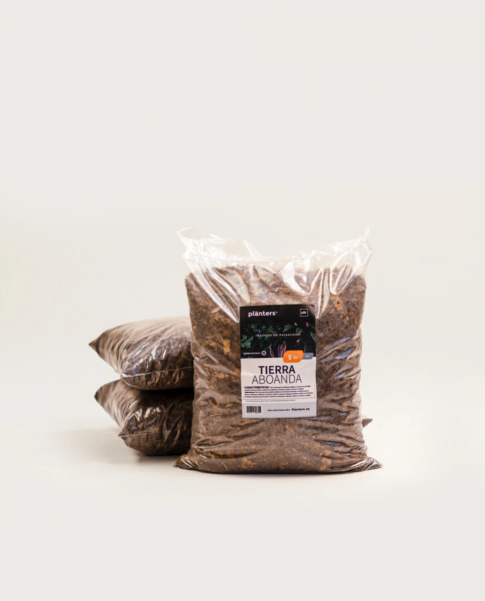 Tierra Abonada - Calidad Premium - 5 Litros 