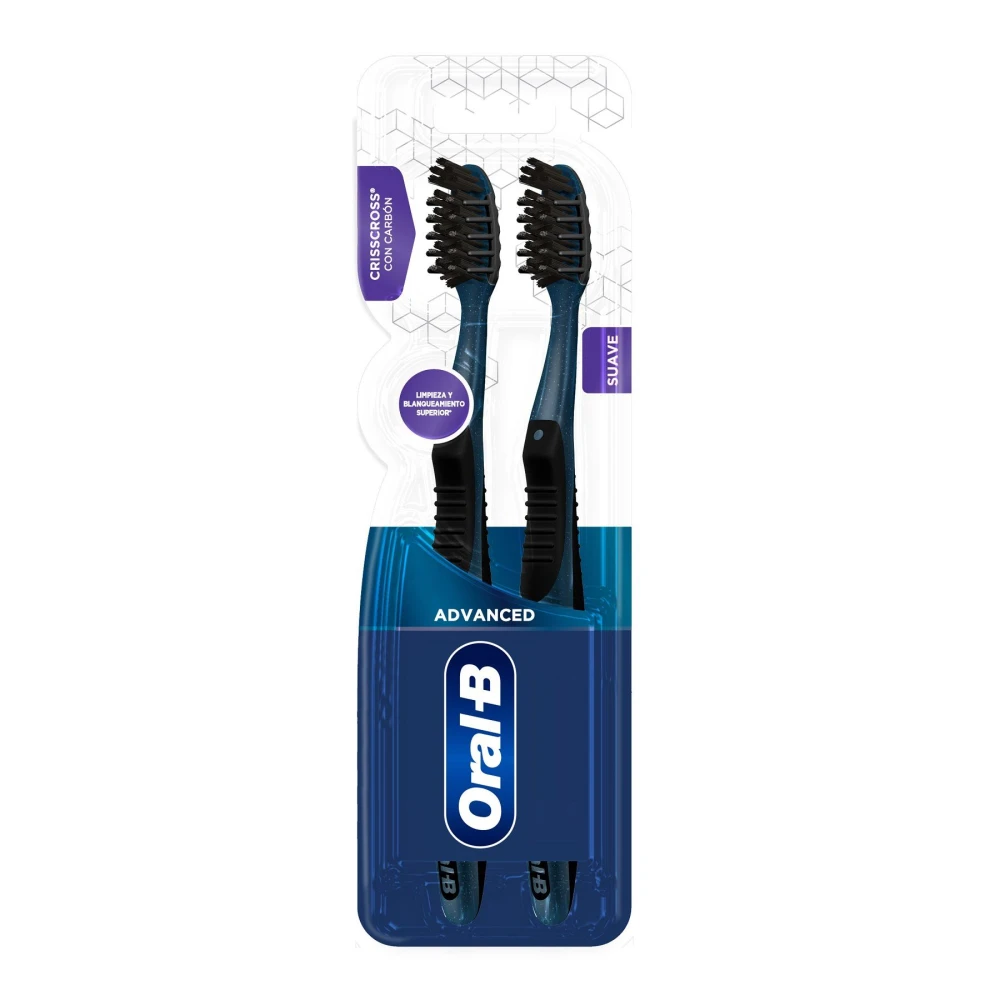 ORAL-B CEPILLO CEP BENEFICIOS BLACK 2X1