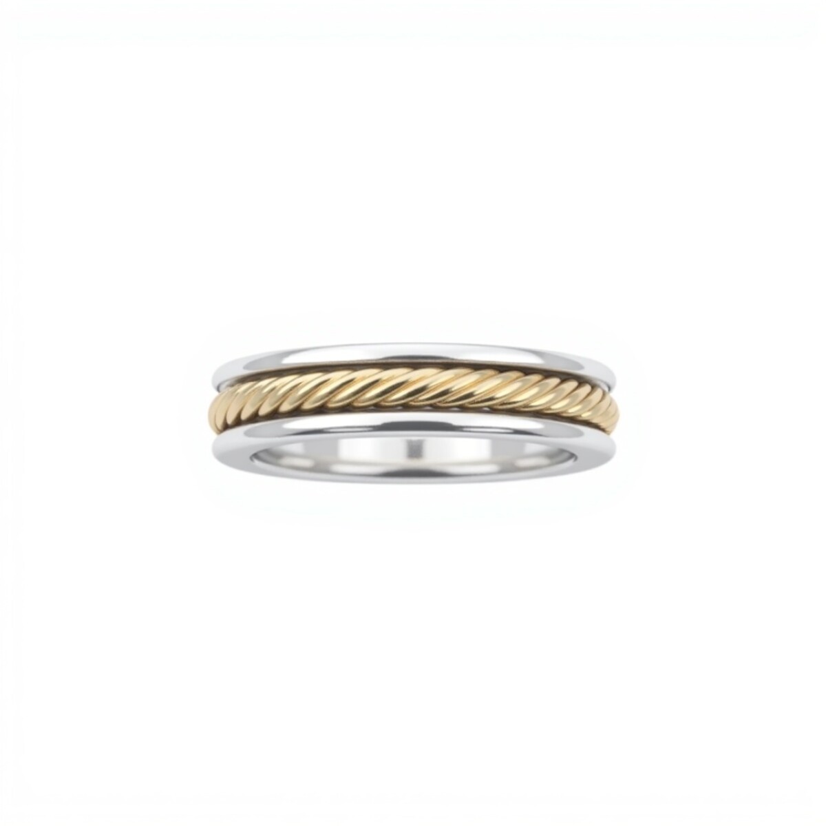 Alianza Labrada - Plata y Oro-Sin Piedra-AL5012 - sinpiedra 