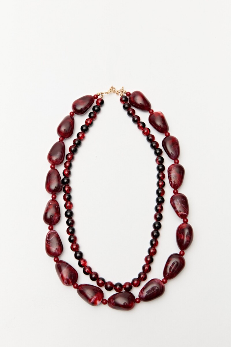 COLLAR NAVAGIO Rojo
