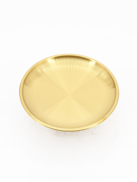 SOPORTE METAL ALIMENTOS DORADO