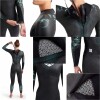 Traje De Neopreno Carbono Para Mujer Powerskin Storm Swimsuit Carbon Wetsuit Negro