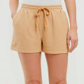 SHORT FELPA TIARA RUSTY Durazno