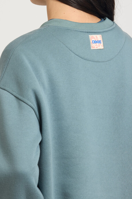 SWEATER JAMINA DIXIE Azul Piedra