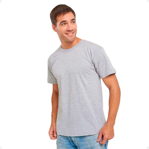 Remera Camiseta Básica Unisex Gris
