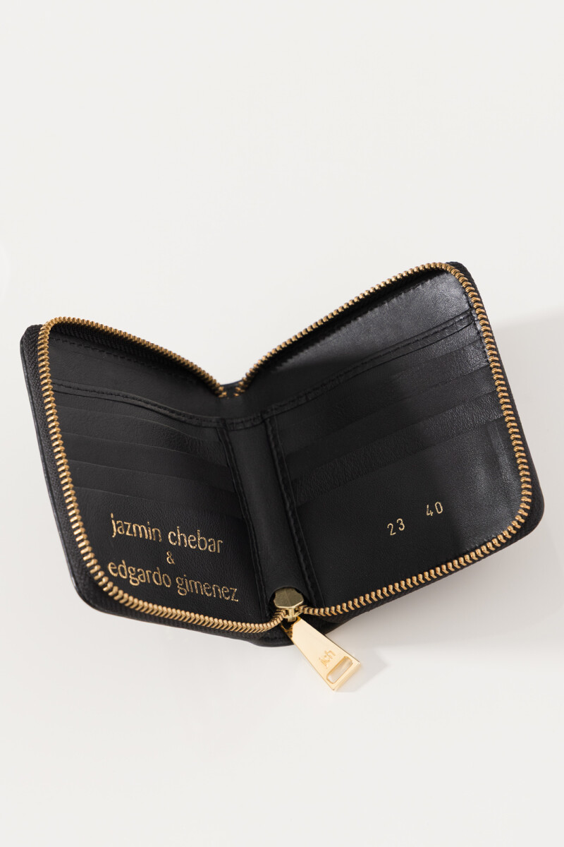 BILLETERA FANCY Negro