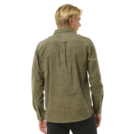 Camisa Rip Curl Classic Surf Cord Verde