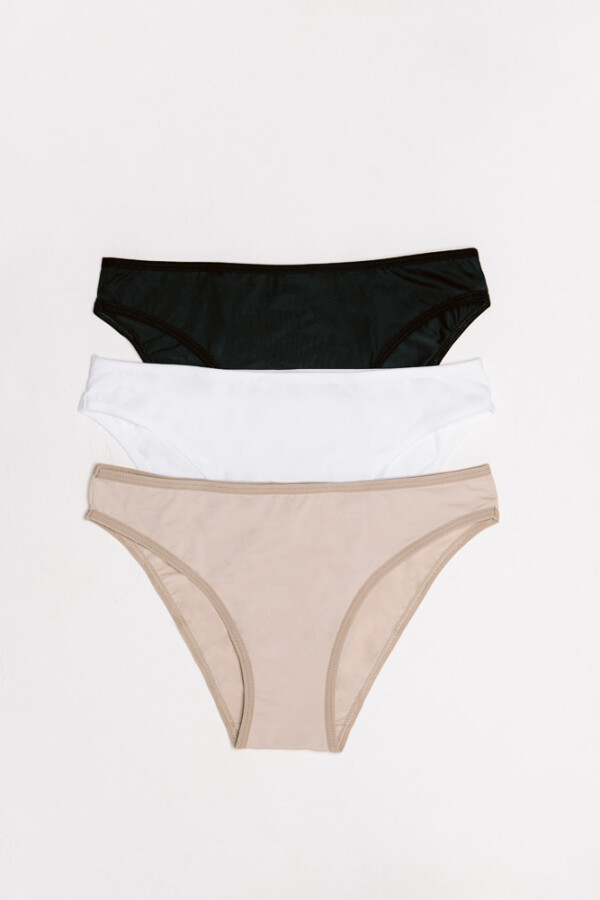 Pack de 3 Vedetina Antonia- Negro, Blanco y Tostado + Cajita Pack de 3 Vedetina Antonia- Negro, Blanco y Tostado + Cajita