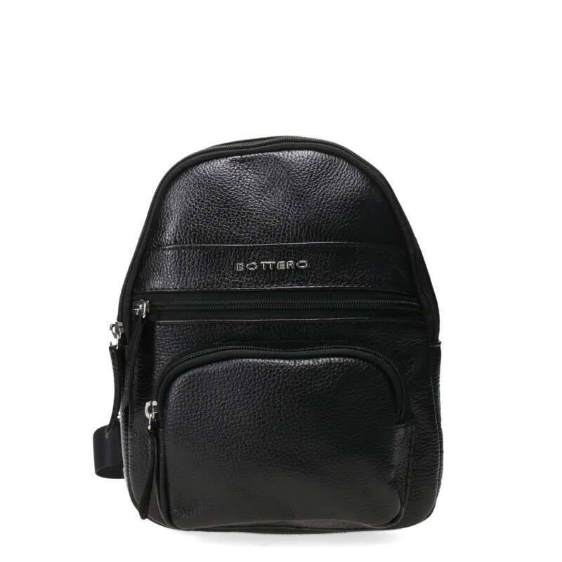 Mochila Bottero mediana Negro