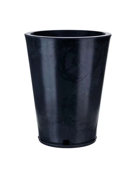 MACETA GENEBRA MARMORATO NEGRA 38X57CM MACETA GENEBRA MARMORATO NEGRA 38X57CM