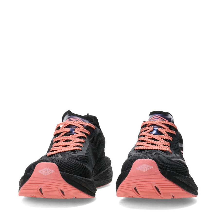 Championes de Mujer Umbro Speed Negro - Coral