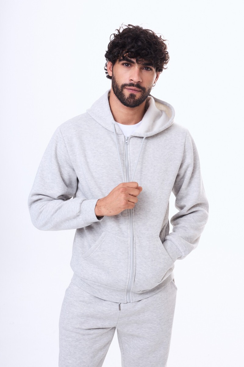 Buzo felpa Copiapo - Gris claro 