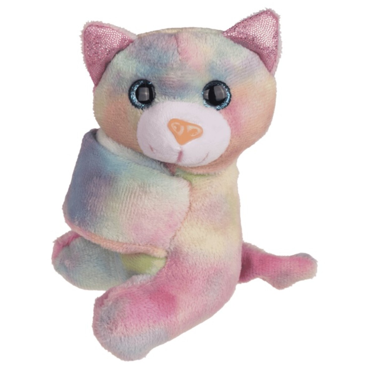 Peluche Pulsera a Presión Animales Gatito - MULTICOLOR 