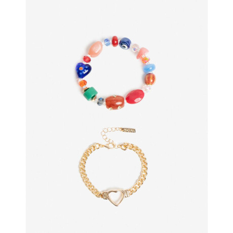 Pulseras Flexibles Combinacion Multicolor