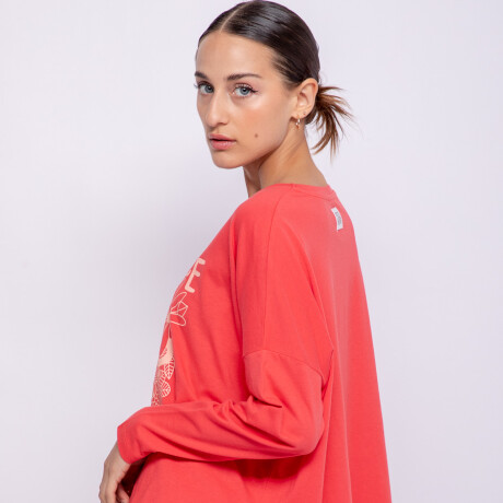 REMERA ABUNDANCE Rojo