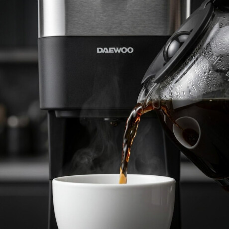 Cafetera electrica Daewoo 1.5 Lts. | Antigoteo | Color negro Cafetera electrica Daewoo 1.5 Lts. | Antigoteo | Color negro
