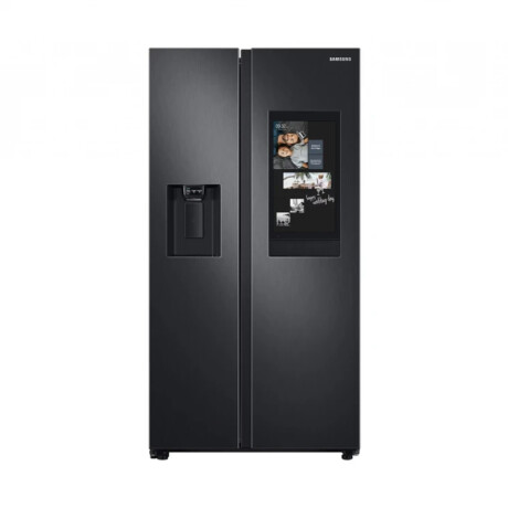 Heladera Samsung Side by Side de 585 L Family Hub Negro