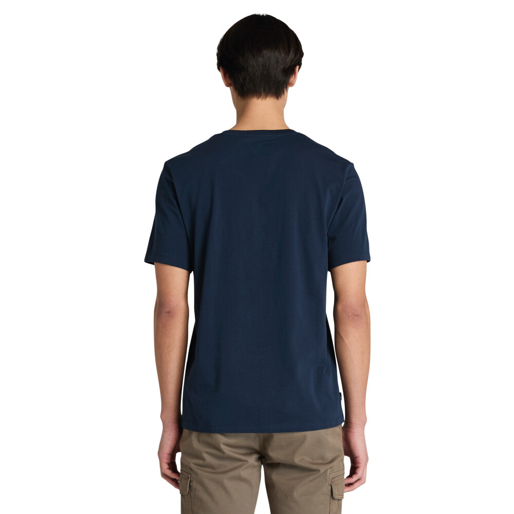 Polo US Tree Logo Short Sleeve Tee Hombre Dark Sapphire-Dark Denim