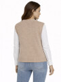 Chaleco Relora Taupe / Mink / Vison
