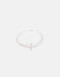 Anillos Chicos Strass Anillo Con Cruz - Plateado