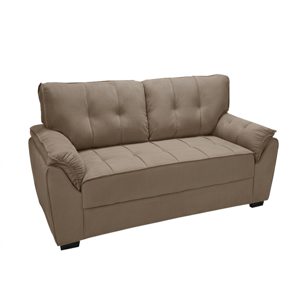 Juego De Living Sillones Sofá 2 Y 3 Cuerpos - Montana Marrón claro