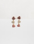 Aros Colgantes Largos Con strass Aros Colgantes Largos Con Strass - Dorado