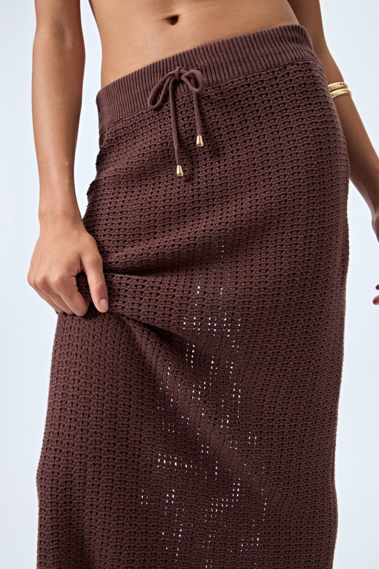 FALDA SILOE Chocolate