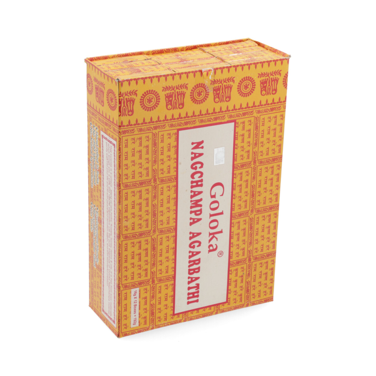INCIENSO GOLOKA CAJA X12 - Nag Champa 