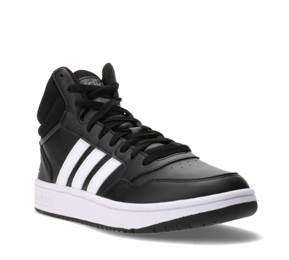 Hoops 3.0 Mid Negro/Blanco