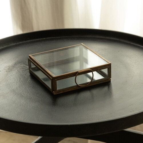 Caja de vidrio, S Caja de vidrio, S
