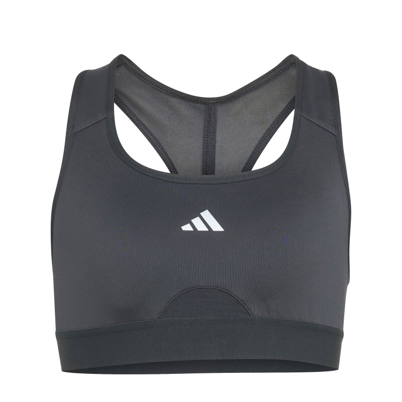 Top de Mujer Adidas Deportivo Power Negro - Plateado