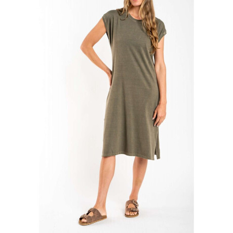 Vestido Algodon Lavado Safari