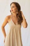 VESTIDO SIENNA CHAMPAGNE VESTIDO SIENNA CHAMPAGNE